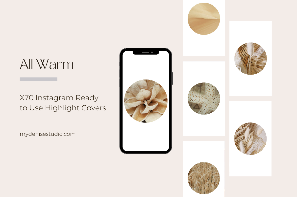 ALL WARM | Instagram Highlight Covers Ready to Use