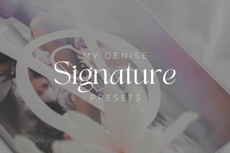 PRESETS DE FOTOGRAFÍA MY DENISE SIGNATURE | ¡Crea un feed de Instagram estético con un solo clic!